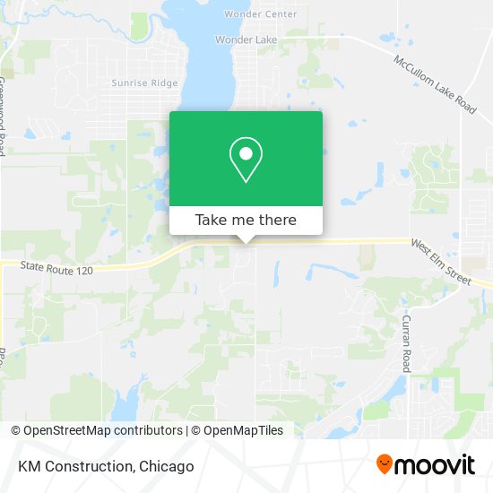 KM Construction map