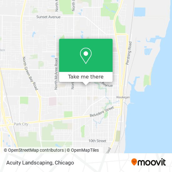 Acuity Landscaping map