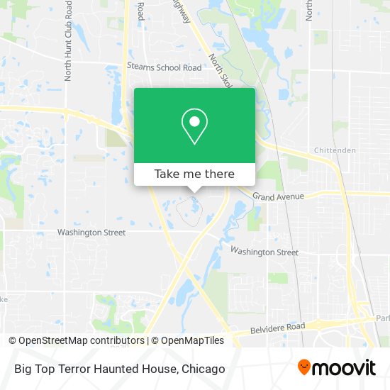 Mapa de Big Top Terror Haunted House