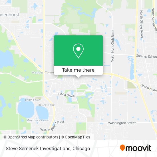 Mapa de Steve Semenek Investigations