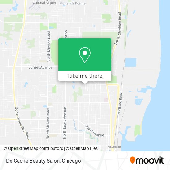 Mapa de De Cache Beauty Salon