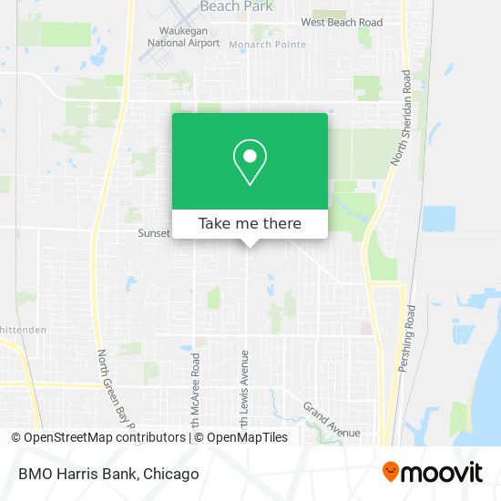 BMO Harris Bank map