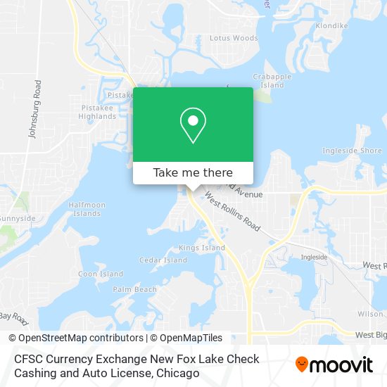 How to get to CFSC Currency Exchange New Fox Lake Check Cashing 