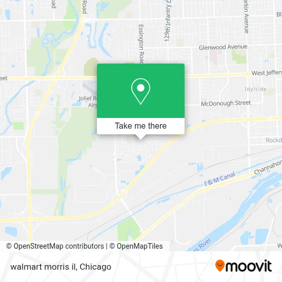 walmart morris il map