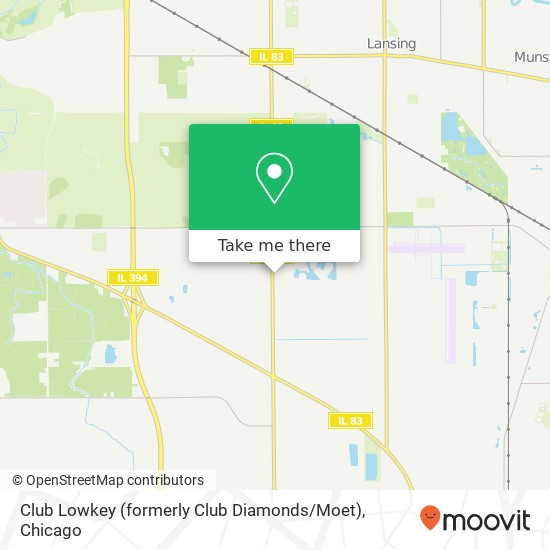 Mapa de Club Lowkey (formerly Club Diamonds / Moet)
