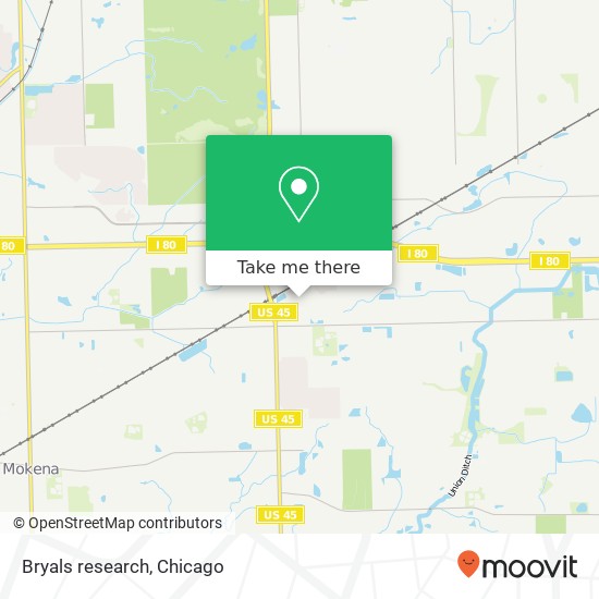 Bryals research map