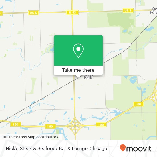Nick's Steak & Seafood/ Bar & Lounge map