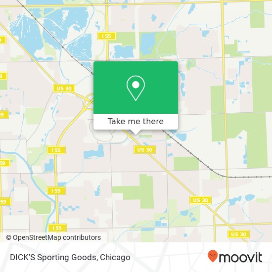 Mapa de DICK'S Sporting Goods