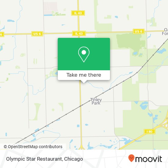 Olympic Star Restaurant map