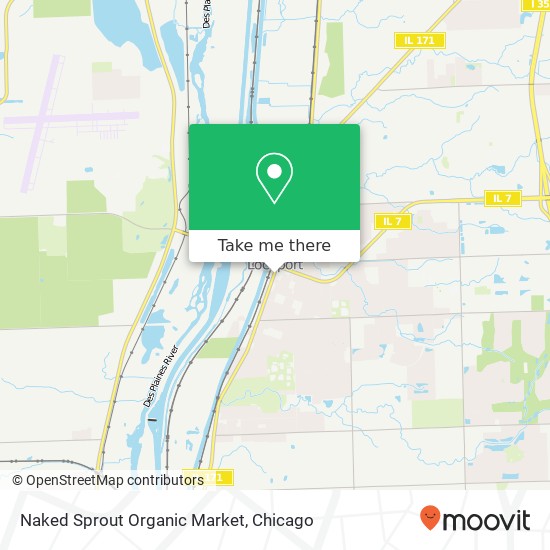 Naked Sprout Organic Market map