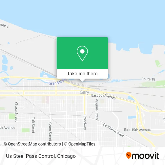 Us Steel Pass Control map
