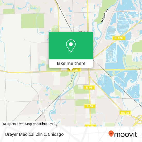Dreyer Medical Clinic map