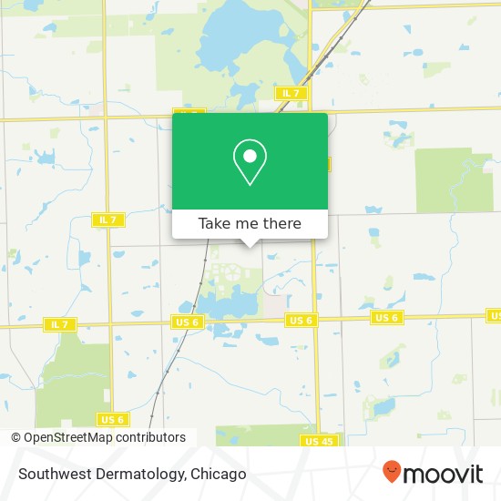 Mapa de Southwest Dermatology