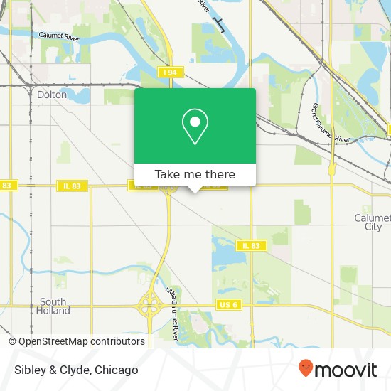 Sibley & Clyde map