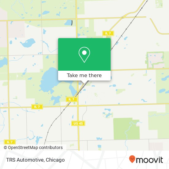 TRS Automotive map