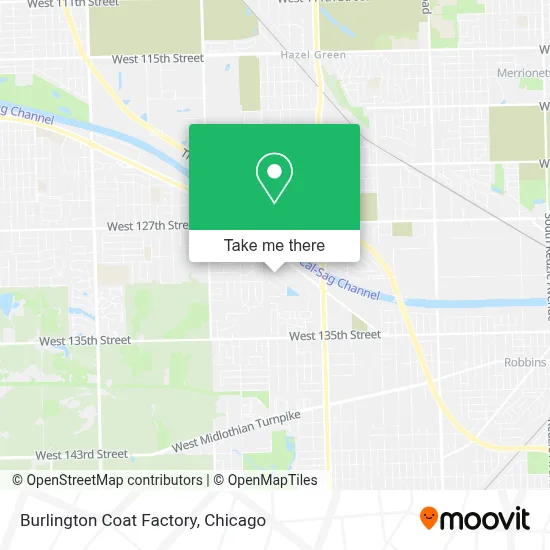 Burlington Coat Factory map