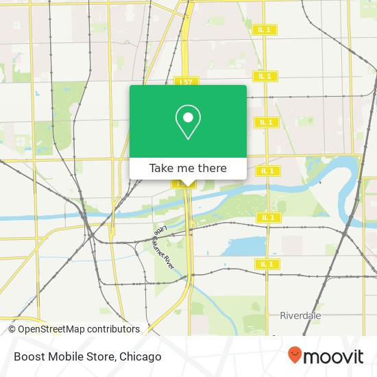 Mapa de Boost Mobile Store