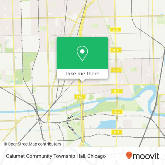 Calumet Community Township Hall map