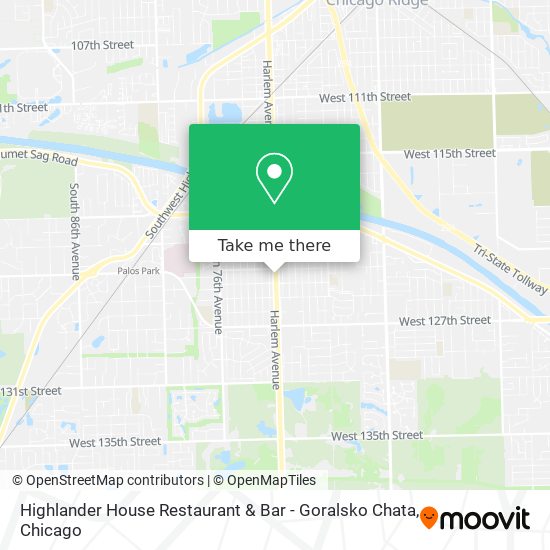 Highlander House Restaurant & Bar - Goralsko Chata map