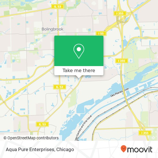 Aqua Pure Enterprises map