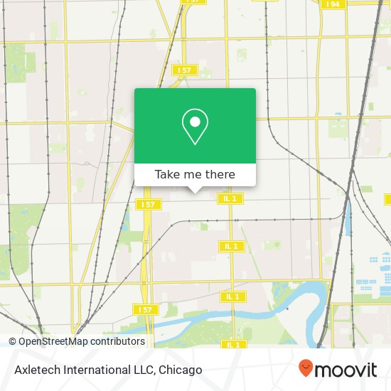 Axletech International LLC map