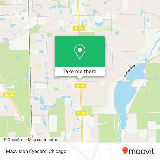 Maxvision Eyecare map