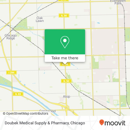 Doubek Medical Supply & Pharmacy map