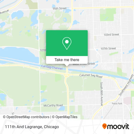 111th And Lagrange map