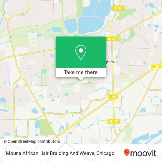 Mouna African Hair Braiding And Weave map