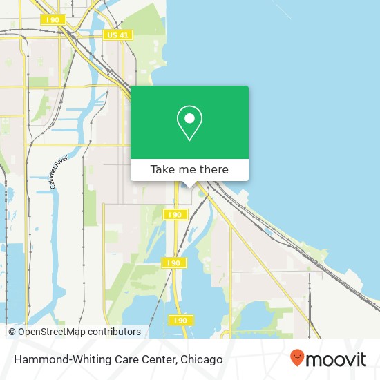 Hammond-Whiting Care Center map