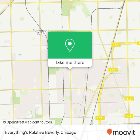 Everything's Relative Beverly map