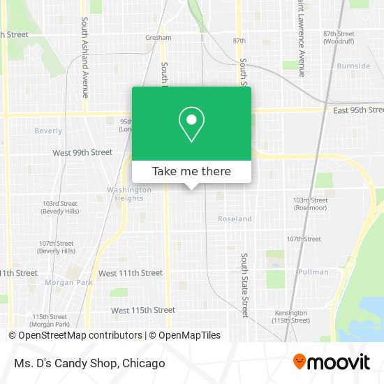 Mapa de Ms. D's Candy Shop