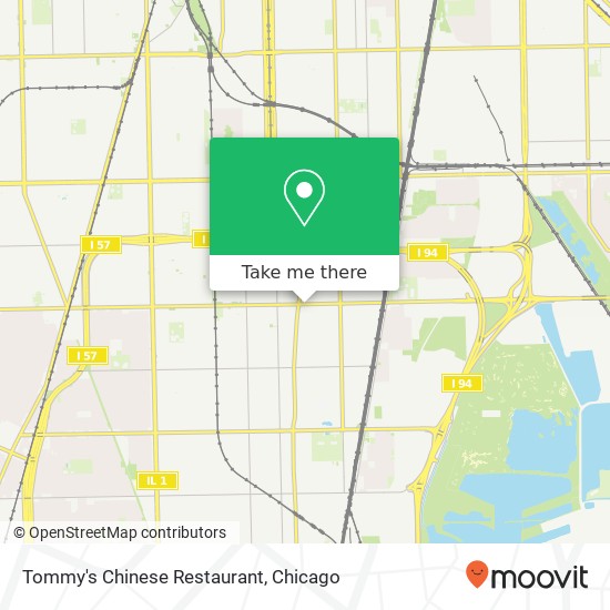 Mapa de Tommy's Chinese Restaurant