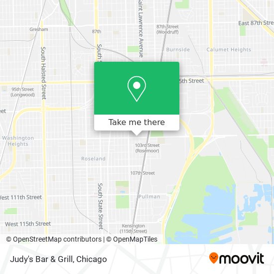 Mapa de Judy's Bar & Grill
