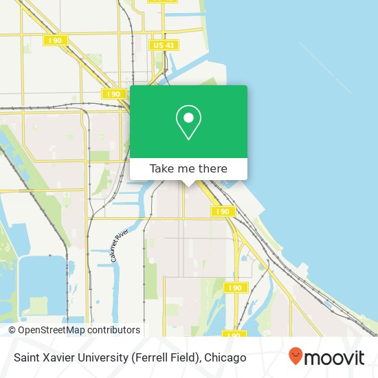 Mapa de Saint Xavier University (Ferrell Field)