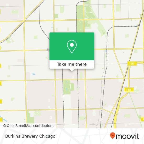 Durkin's Brewery map