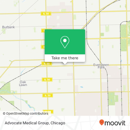 Advocate Medical Group map
