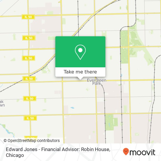 Mapa de Edward Jones - Financial Advisor: Robin House
