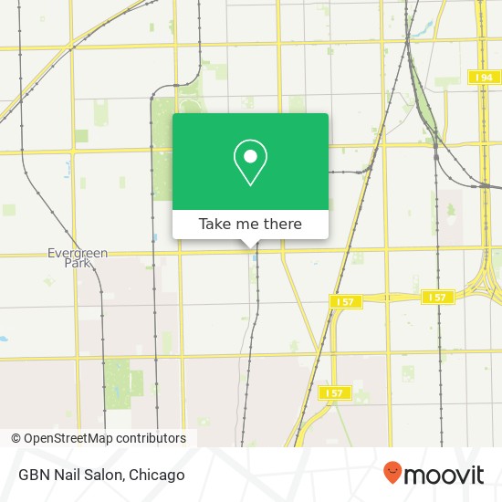 GBN Nail Salon map