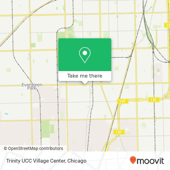 Trinity UCC Village Center map