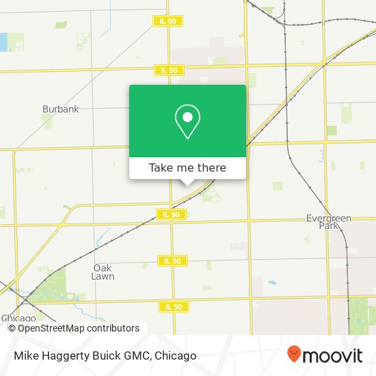 Mike Haggerty Buick GMC map