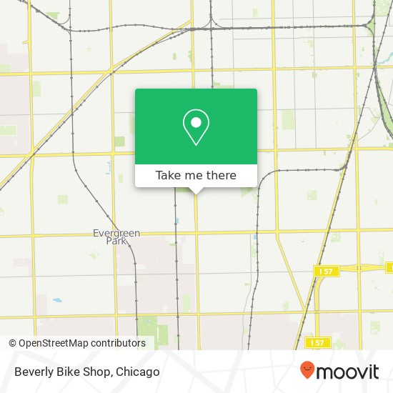 Mapa de Beverly Bike Shop