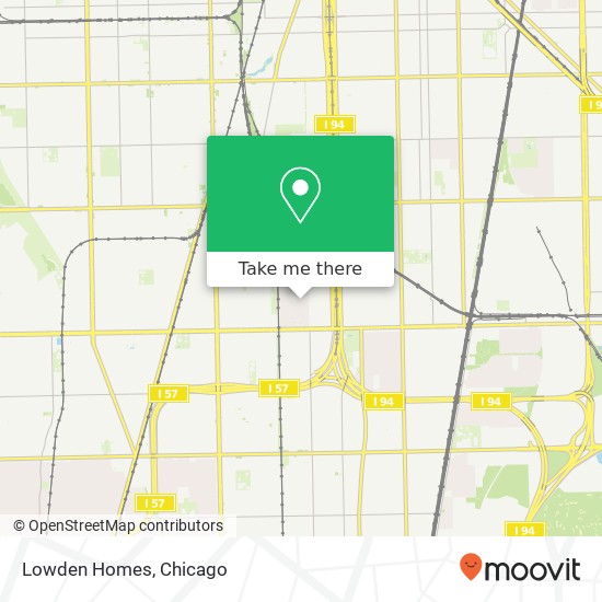 Lowden Homes map