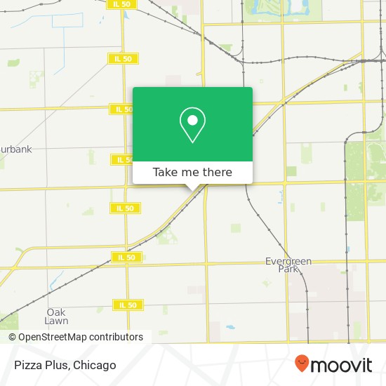 Pizza Plus map