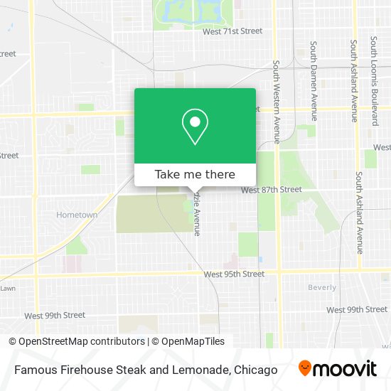 Mapa de Famous Firehouse Steak and Lemonade