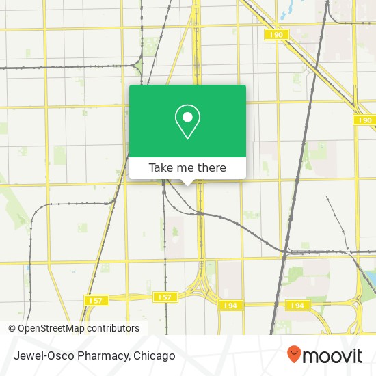 Mapa de Jewel-Osco Pharmacy