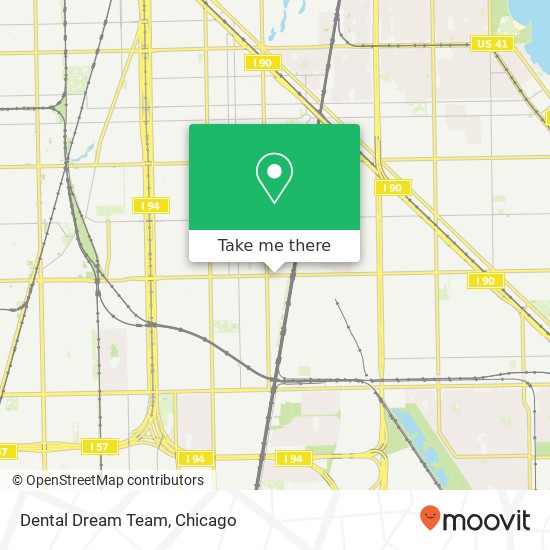 Dental Dream Team map