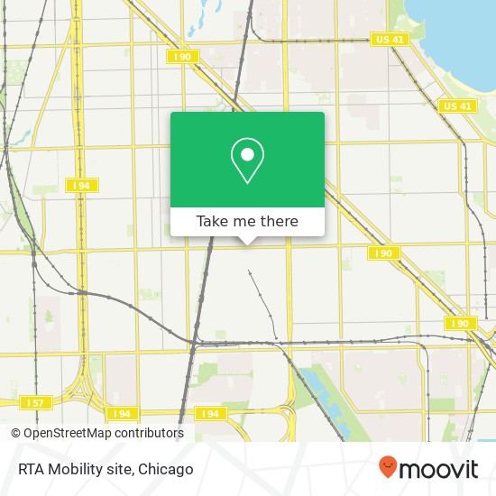 RTA Mobility site map