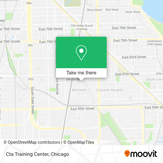 Cta Training Center map
