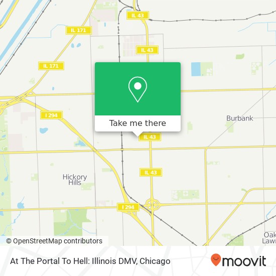 Mapa de At The Portal To Hell: Illinois  DMV